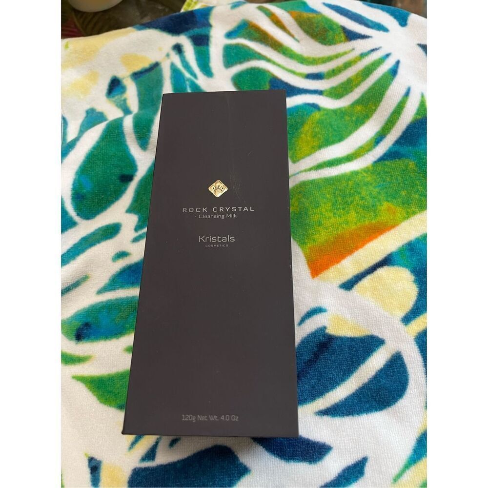 Kristals Cosmetics Rock Crystal Cleansing Milk NIB 4.05 Fl Oz w COA